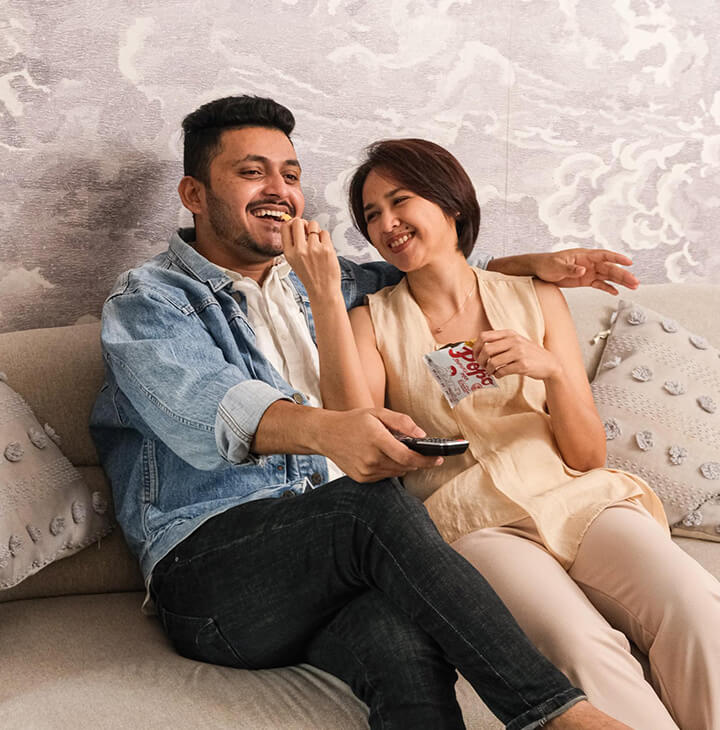 Host a movie marathon and get cosy