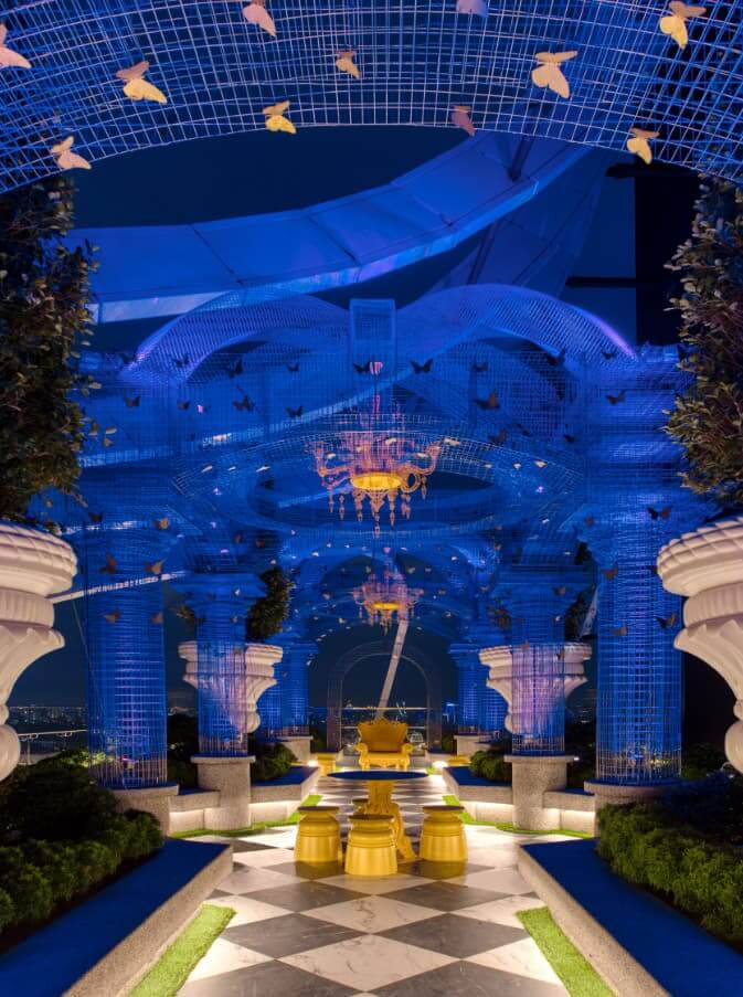 AMI Suites Butterfly Mesh Garden